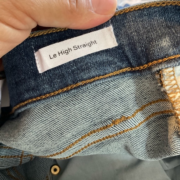 Frame Le High Straight Jeans - Picture 8 of 12